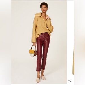 sweet baby jamie yellow half zip sweater - AK